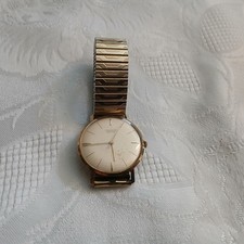 Herren Armband Uhr Junghans Meister - 14 ct - 585er Gold die Uhr - 22206 - Krone