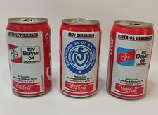 Coca Cola Sammeldosen Bundesliga 1996  Dosen 