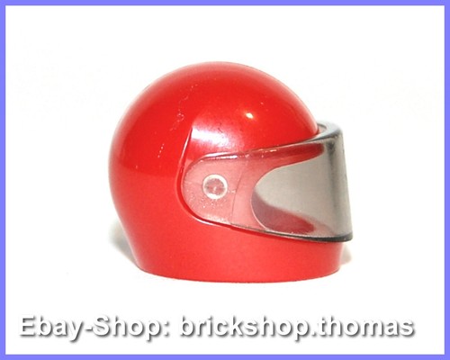 Lego helm mit visier rot - helm,