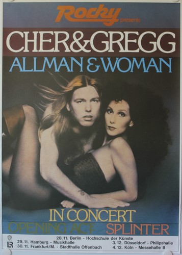 Gregg allman cher poster - gregg, +