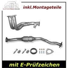 Auspuff Set für Opel Calibra A 2.0i 16V 136PS Hosenrohr + Katalysator