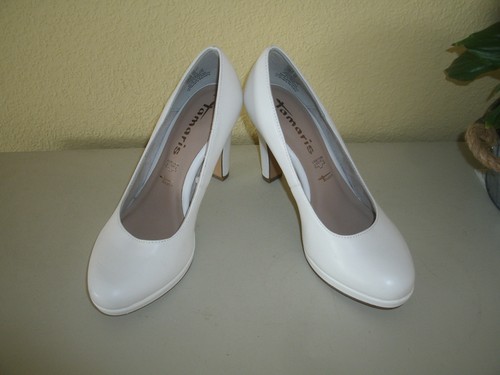 Tamaris pumps weiss - tamaris, 37