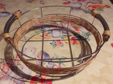 Brotkorb Obstkorb Metallkorb Ø ca. 24 cm