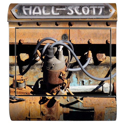 Briefkasten motor antik - motor,