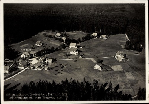 Zwieselberg alpirsbach im - ak,