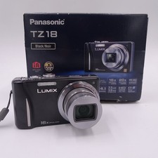 Panasonic Lumix DMC TZ18 Digitalkamera Digicam Schwarz 14.1 MP Zustand gut OVP