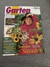 Gartenzeitung September 1997 , Sonnenstauden/Sitzplätze/Senkgarten