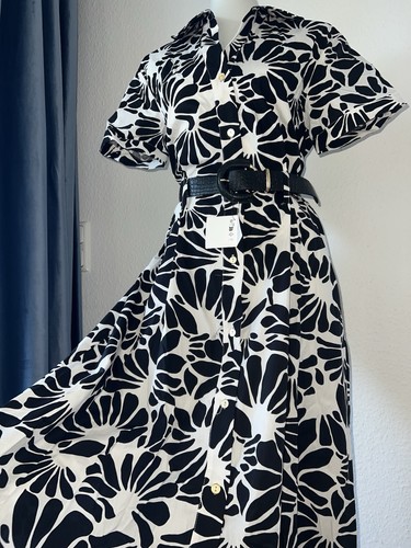 Zara midikleid aus - m.,
