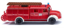 Wiking 086397 Magirus Rundhauber Feuerwehr LF16, H0, NEU 2025