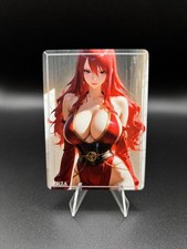 Erza Fairy Tail Waifu Card TCG Full Art Waifu Legends Custom