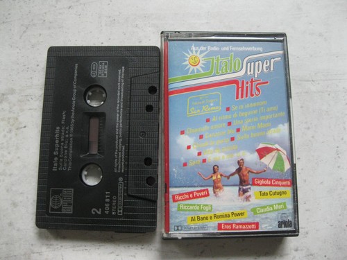 Kassette tape italo super - kassette,