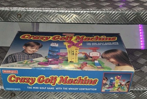 Crazy golf machine vintage - machine,