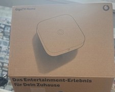 Vodafone Giga TV Home Box mit Fernbedienung Schwarz 50007 OVP Unbenutzt 