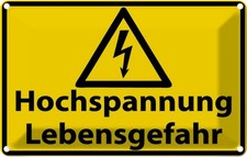 Blechschild 20x30 cm