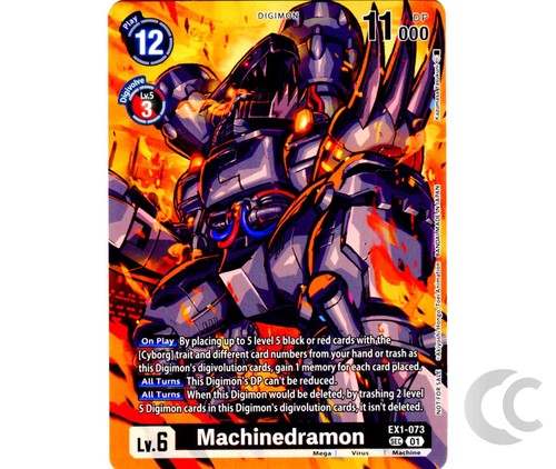 Machinedramon ex1 073 promo - machinedramon, ex1-073