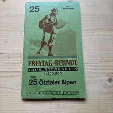 Freytag=Berndt Touristenkarte 1:100000 Blatt 25 Ötztaler Alpen 
