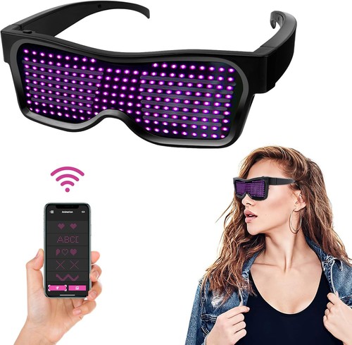 Led brille blinkend - led-brille,