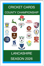 LANCASHIRE CCC 2026 SEASON
