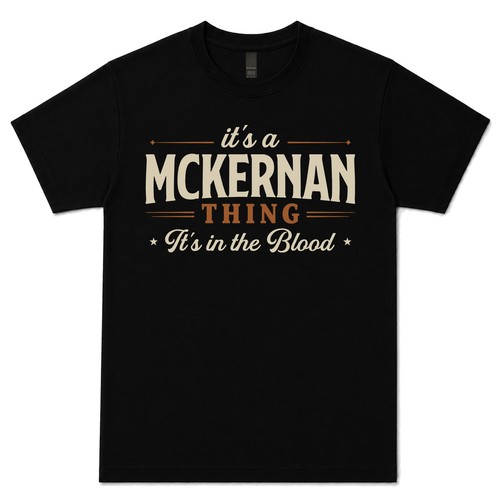 Mckernan thing it s in - it's,