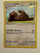 Pokémon Karte Letarking 18/18 Rare Holo Meisterdetektiv Pikachu 2019