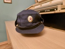 Sowjetunion Armee Bahnschutz Mütze Schirmmütze Bergmütze Kappe Kèpi