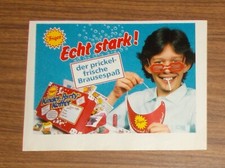Seltene Werbung Frigeo AHOJ-BRAUSE Kinder-Party-Koffer - Echt stark! 1988