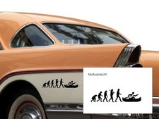 Kfz-Aufkleber- Kanu - Boot -
