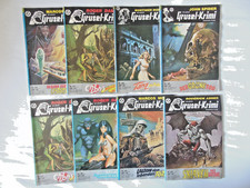 Silber Grusel Krimi Roman Hefte ...  8 Stk.   Marcos Mongo, Roger Damon usw.