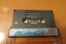 Audiokassette - MAXELL  Metal TYP IV  110 min.