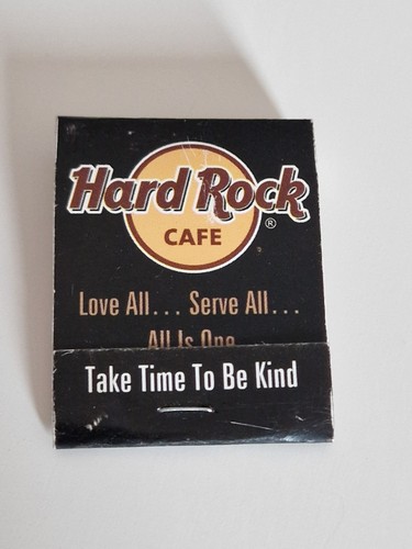 Streichholzheftchen hard rock - hard,