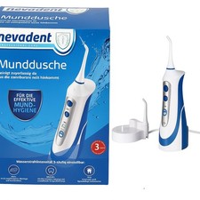 Munddusche Elektrische Akku Munddusche Zahnreiniger Mundhygiene 2x Aufsätze