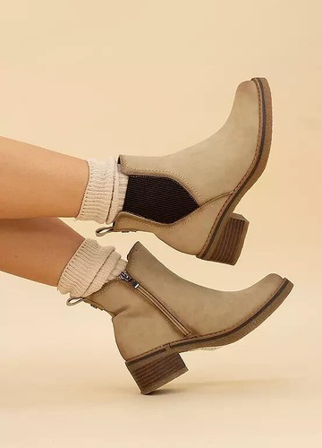 Stiefeletten lunar tonia beige - stiefeletten,