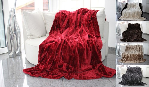 Edle felldecke kuscheldecke - edle,
