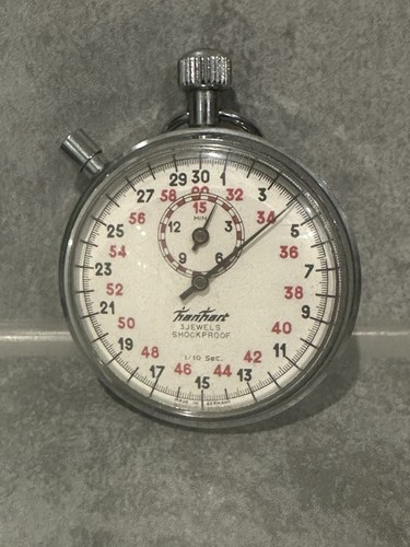 Vintage hanhart stoppuhr 1962 - vintage,