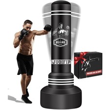 Boxsack stehend Erwachsener 180cm Schwerer Pvc Kickbox Muay Thai Taekwondo