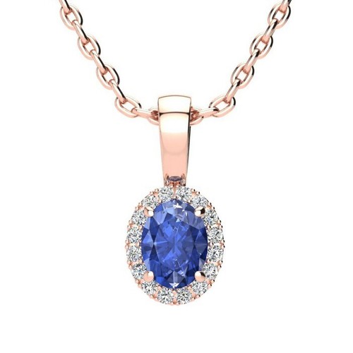 Karat rotgold collier mit - karat,
