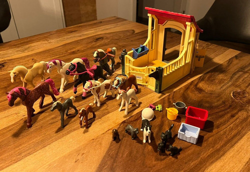 Playmobil kleiner pferdestall - playmobil,