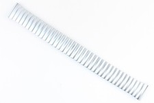 Eichmüller 18mm Zugband Flexband Uhrenarmband Edelstahl Matt  Top Qualität