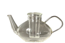 Vintage Teekanne mit Sieb