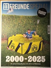 11 Freunde Spezial - 25 Jahre Fussballkultur, 25 Jahre 11Freunde + Stadionposter