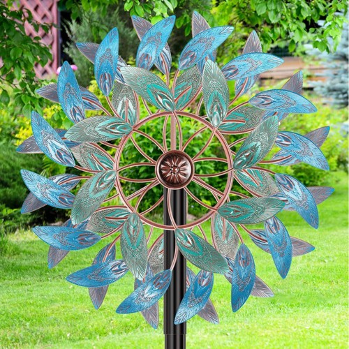 Metall windrad garten - windrad,