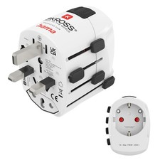 Hama Universal Reiseadapter Reisestecker Weltweit 150 Länder Netzadapter 3-polig
