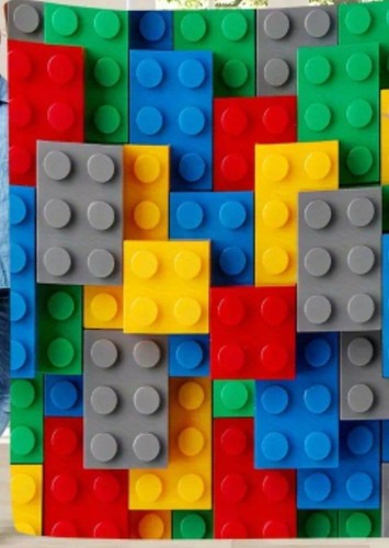Lego bausteine kuscheldecke - -,