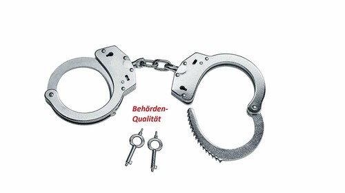 Polizei handschellen mit kette - polizei,