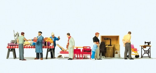 Preiser figurensatz 87 - figurensatz, 1:87