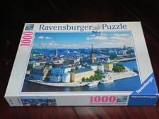 Puzzle / Ravensburger - Schweden Stockholm - 1000 Teile (vollständig)