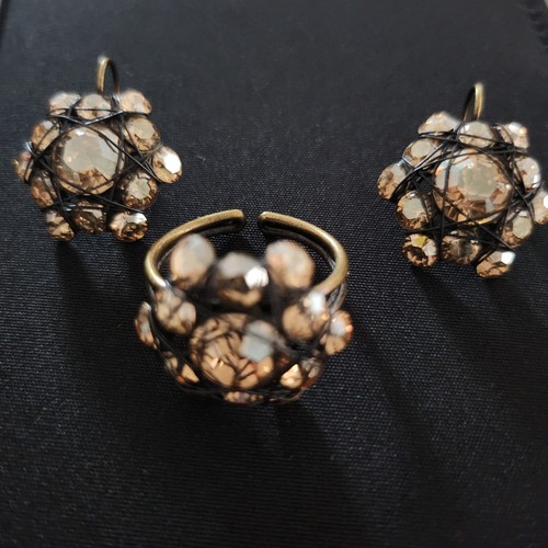 Schmuckset ohrhänger ring - schmuckset,, ohrhänger,