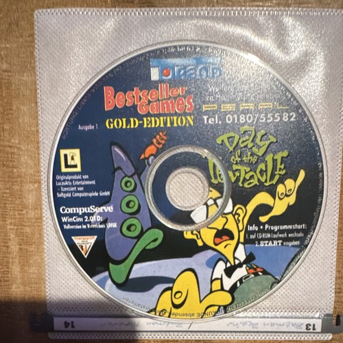 Day the tentacle gold - of,