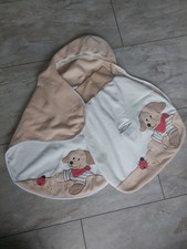 Sterntaler Baby Set: Kuscheliger Fußssack und Einschlagdecke