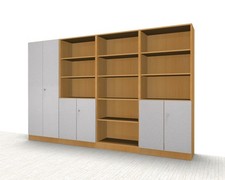 Büroschrankwand Klassik K6